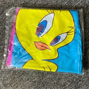 RARE Looney Tunes Tweety Bird Inflatable Beach Ball Vintage Sealed